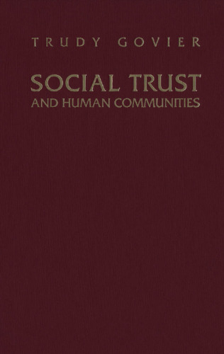 Social Trust and Human Communities