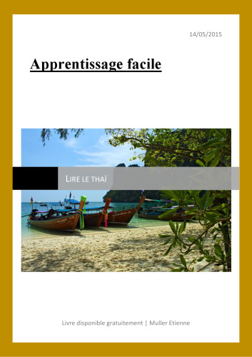 Apprentissage facile – Lire le thaï