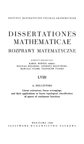 Linear extensions, linear averagings, and their applications to linear topological classification of spaces of continuous functions