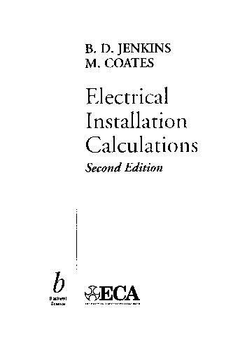 Electrical Installation Calculations