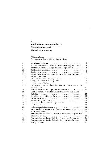 Encyclopedia of Electrochemistry, Semiconductor Electrodes and Photoelectrochemistry