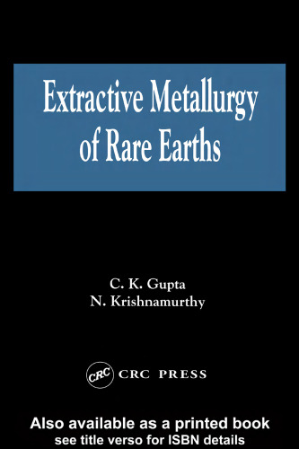 Extractive Metallurgy of Rare Earths