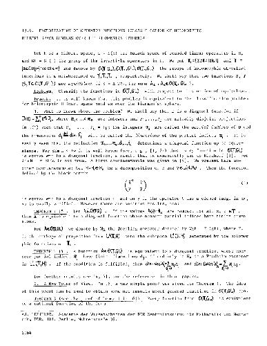 Factorization of operator functions (classification of holomorphic Hilbert space bundles over the Riemannian sphere)