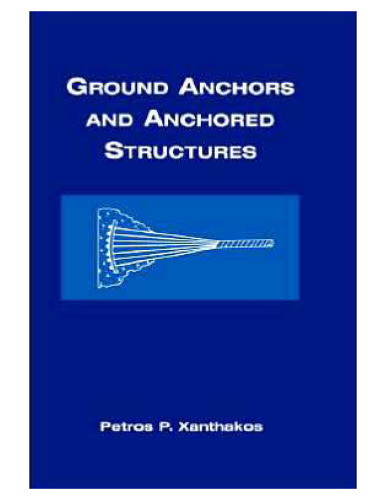 Ground anchors and anchored structures