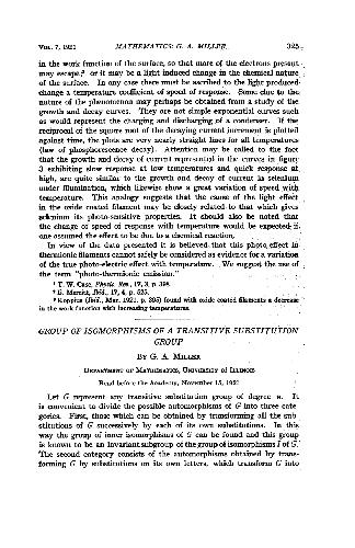 Group of Isomorphisms of a Transitive Substitution Group