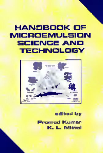 Handbook of Microemulsion Science and Technology