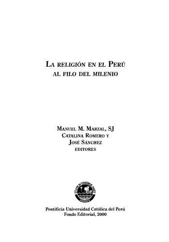 La religión en el Perú al filo del milenio