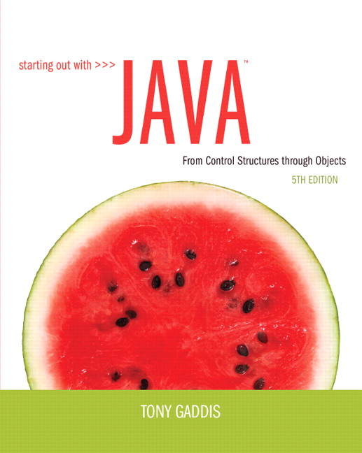 Starting Out with Java: From Control Structures through Objects, Lab Manual Solutions