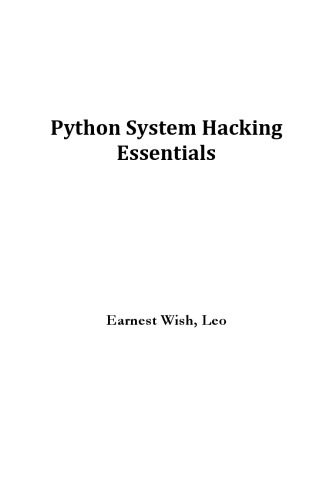 Python Hacking Essentials