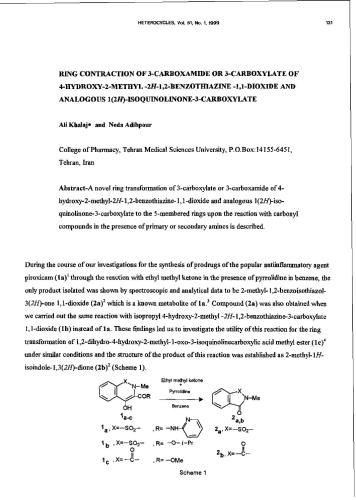 Heterocycles (1999)