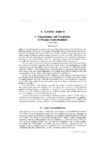 Houben-Weyl Methods in Organic Chemistry: Stereoselective Synthesis