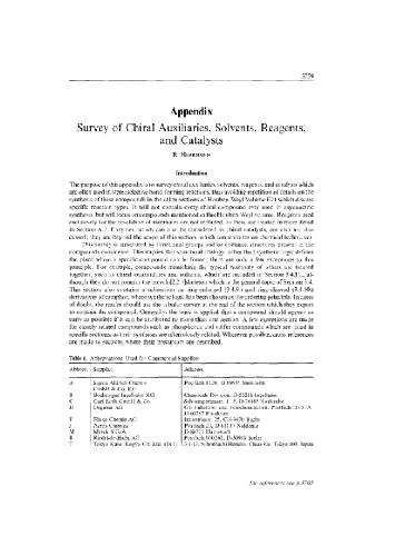 Houben-Weyl Methods in Organic Chemistry: Stereoselective Synthesis