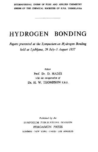 Hydrogen Bonding