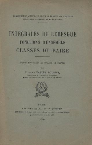 Integrales de Lebesgue