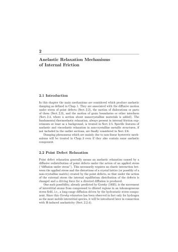 Internal Friction in Metallic Materials: A Handbook