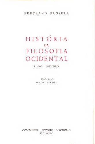 História da Filosofia Ocidental