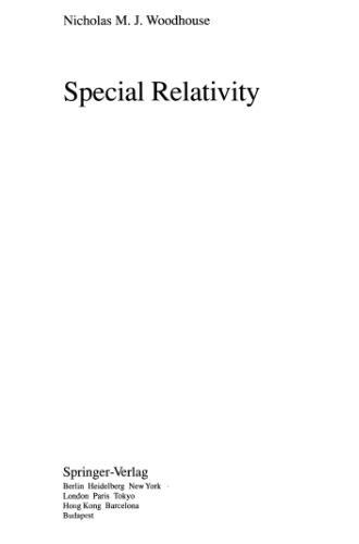 Special relativity