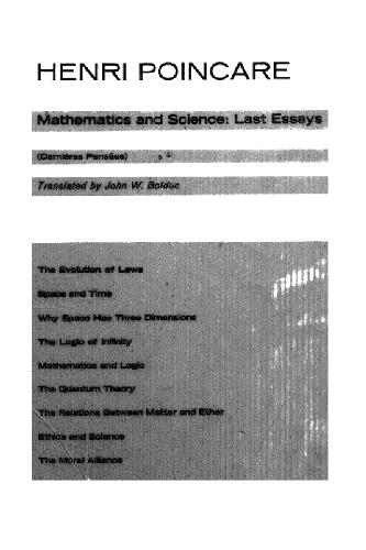 Mathematics and Science: Last Essays