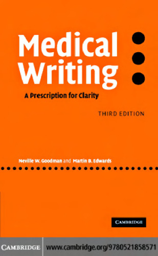 Medical Writing: A Prescription for Clarity