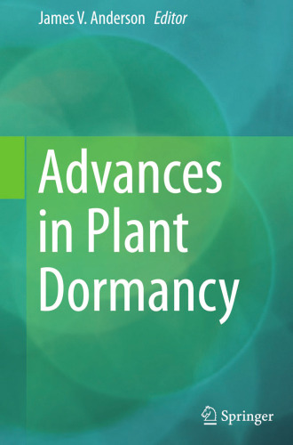 Advances in Plant Dormancy