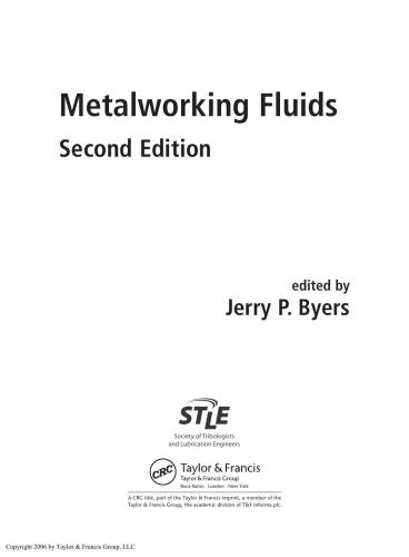 Metalworking Fluids