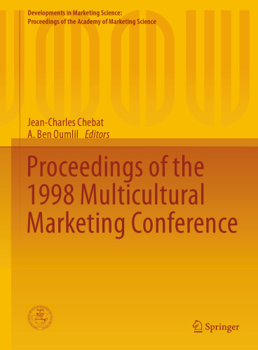 Proceedings of the 1998 Multicultural Marketing Conference