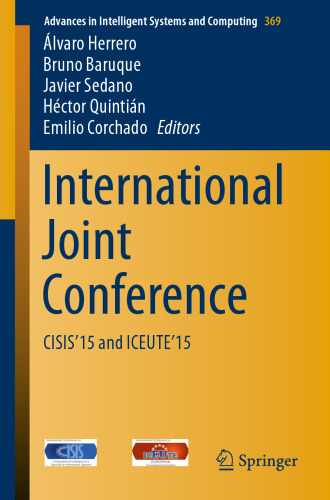 International Joint Conference: CISIS’15 and ICEUTE’15