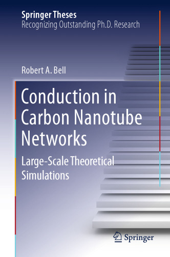 Conduction in Carbon Nanotube Networks: Large-Scale Theoretical Simulations