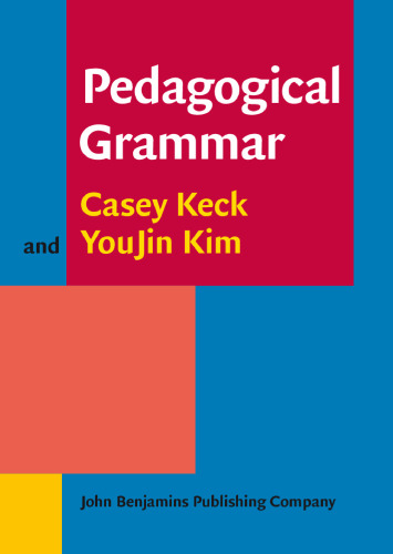 Pedagogical Grammar