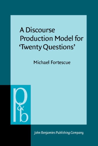 A Discourse Production Model For Twenty Questions