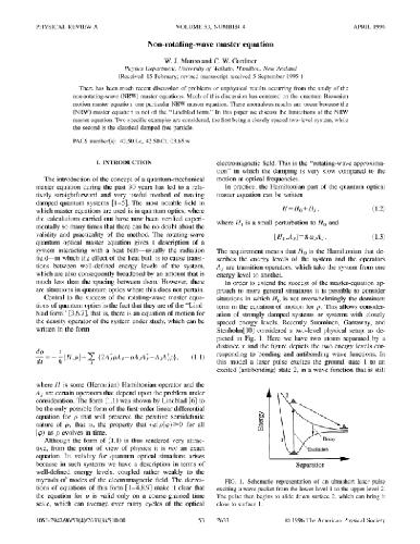 Non-rotating-wave Master Equation