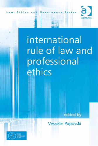 International Rule of Law and Professional Ethics