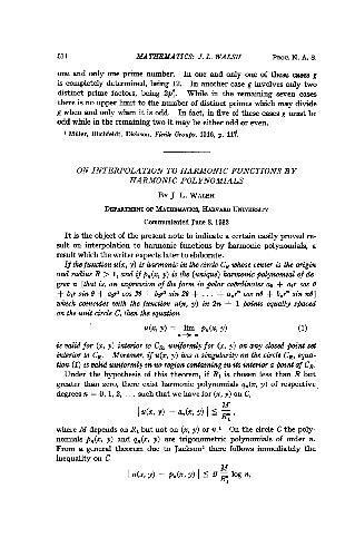 On Interpolation to Harmonic Functions by Harmonic Polynomials