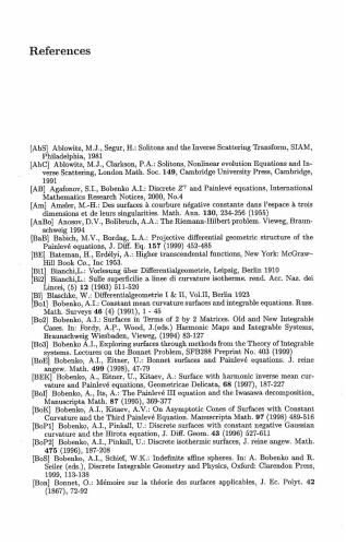 Painleve Equations in the Differential Geometry of Surfaces