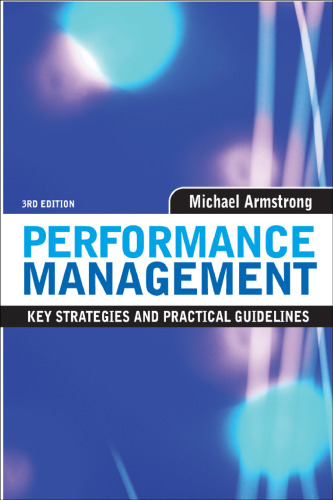 Performance Management: Key Strategies and Practical Guidelines