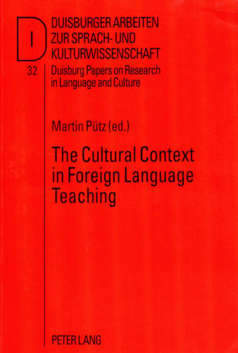 The Cultural Context in Foreign Language Teaching