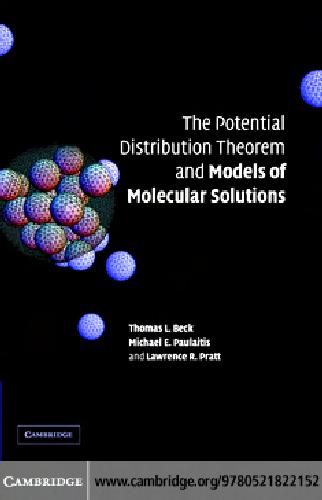 Potential Distribution Theorem and Models of Molecular Solutions