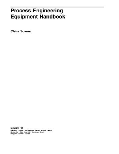 Process Engineering Equipment Handbook