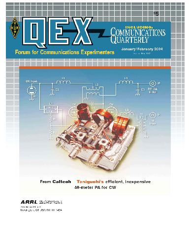 [Magazine] QEX. 2004. January/February