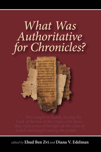 What Was Authoritative for Chronicles?