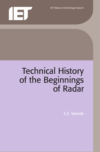 Technical History of the Beginnings of Radar (Radar, Sonar, Navigation and Avionics)