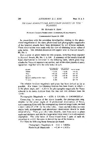 Revised Magnitudes and Color Indices of the Planets