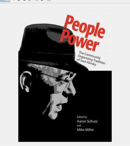 People Power The Community Organizing Tradition of Saul Alinsky