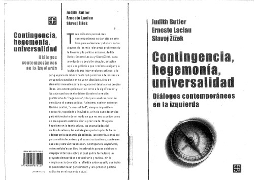 Contingencia, hegemonía, universalidad. Diálogos contemporáneos en la izquierda (Spanish Edition)