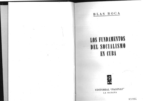 Los fundamentos del socialismo en Cuba