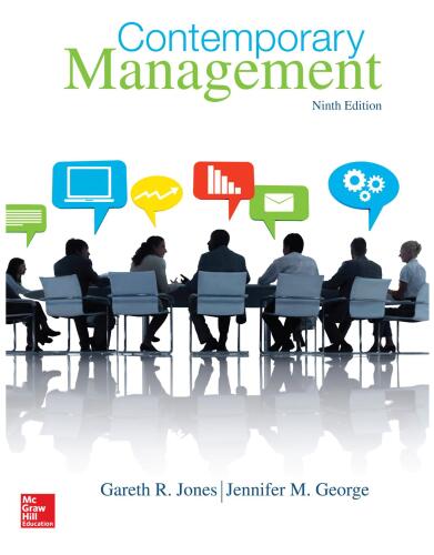 Contemporary Management (Newest Edition)