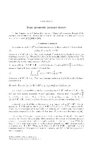 Some geometric measure theory