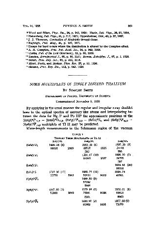 Some Multiplets of Singly Ionized Thallium