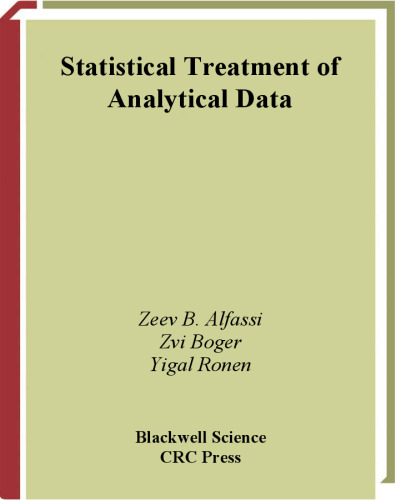 Statistical Treatment of Analytical Data