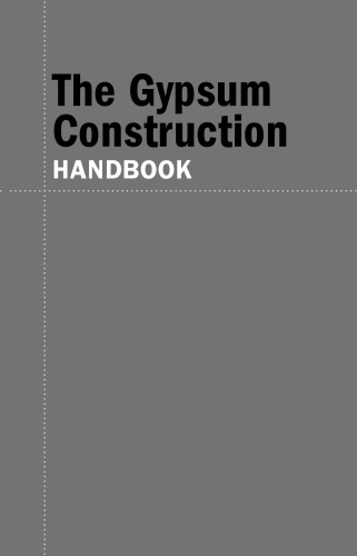 The Gypsum Construction Handbook